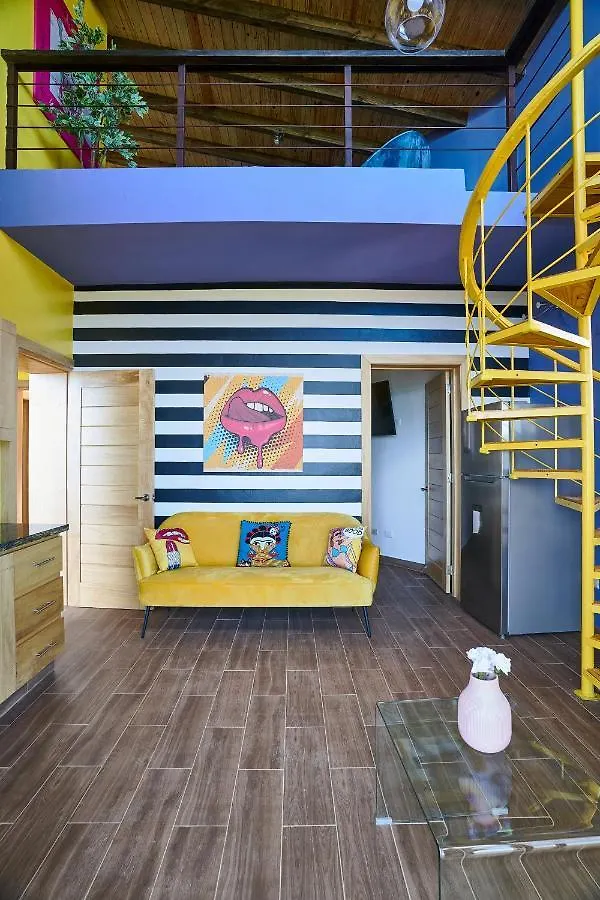 Villa Favella-Pop-Art-View-7Br-Jamaca De Dios-Balcony-Dream جاراباكو جمهورية الدومينيكان